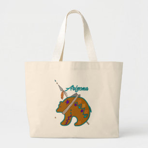 Bolsa Tote Grande Seta Bear Clan