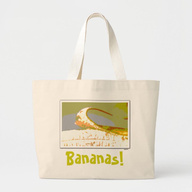 Bolsa Tote Grande Setor das bananas (Frente)