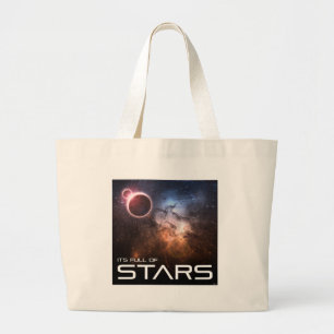 Bolsa Tote Grande Seu Cheio de estrelas