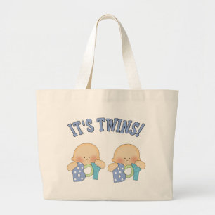 Bolsa Tote Grande SEUS GÊMEOS (menino do menino)