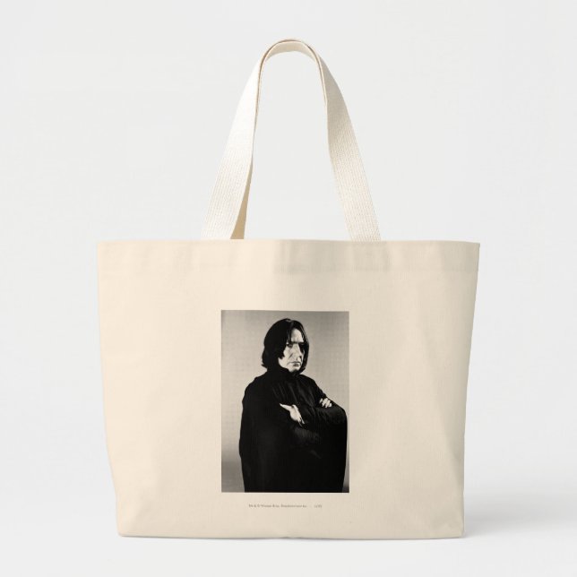 Bolsa Tote Grande Severus Snape Arms Cruzados (Frente)