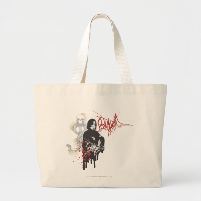 Bolsa Tote Grande Severus Snape Sectum Sempra (Frente)
