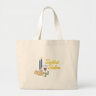 Bolsa Tote Grande Shalom Shabbat