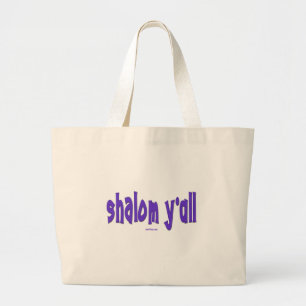 BOLSA TOTE GRANDE SHALOM VOCÊ PRESENTES