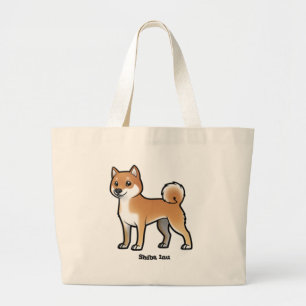 Bolsa Tote Grande shiba inu