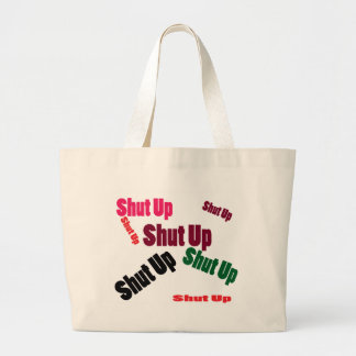 Bolsa Tote Grande shutup