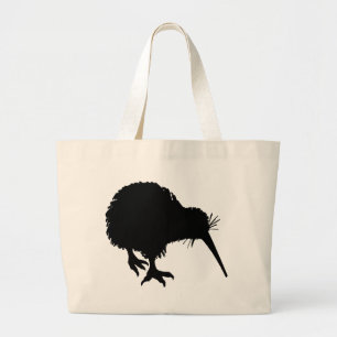 Bolsa Tote Grande Silhueta do quivi