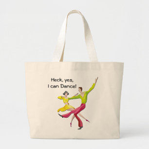 Bolsa Tote Grande Sim, Posso Dançar O Saco De Tote