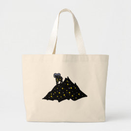 Bolsa Tote Grande Símbolo da Galáxia de Áries Tote – Identidade Astr