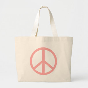 Bolsa Tote Grande símbolo de paz