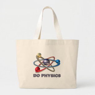 Bolsa Tote Grande Símbolo do átomo