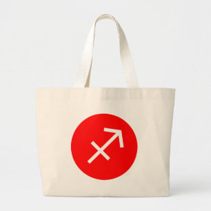 Bolsa Tote Grande Símbolo Sagitário
