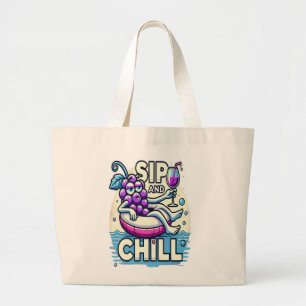 Bolsa Tote Grande Sip E Chill Tot Bag