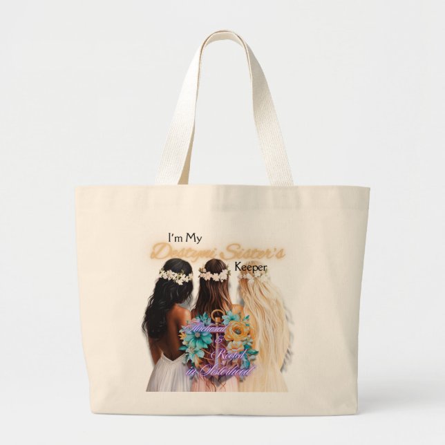 Bolsa Tote Grande Sis, Eu Te Peguei (Frente)