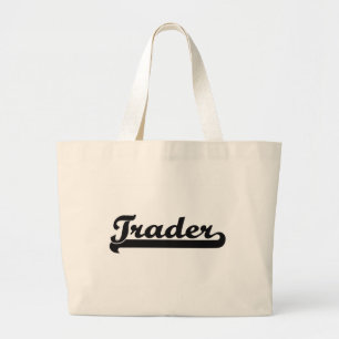 Bolsa Tote Grande Sistema de trabalho clássico do comerciante