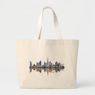 Bolsa Tote Grande Skyline de Dubai