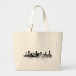 Bolsa Tote Grande Skyline de Nashville Tennessee