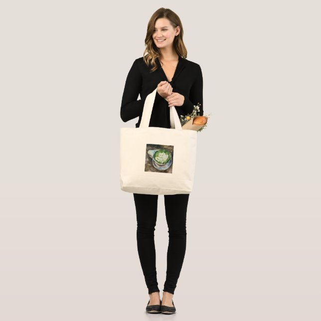 Bolsa Tote Grande Slow Café_01 (Frente (modelo))