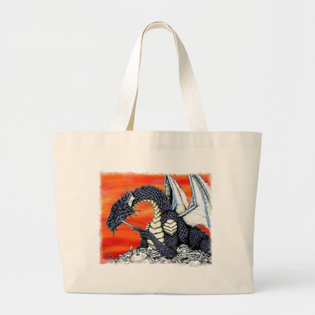 Bolsa Tote Grande Smaug (Frente)