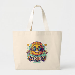 Bolsa Tote Grande sol do hip hop