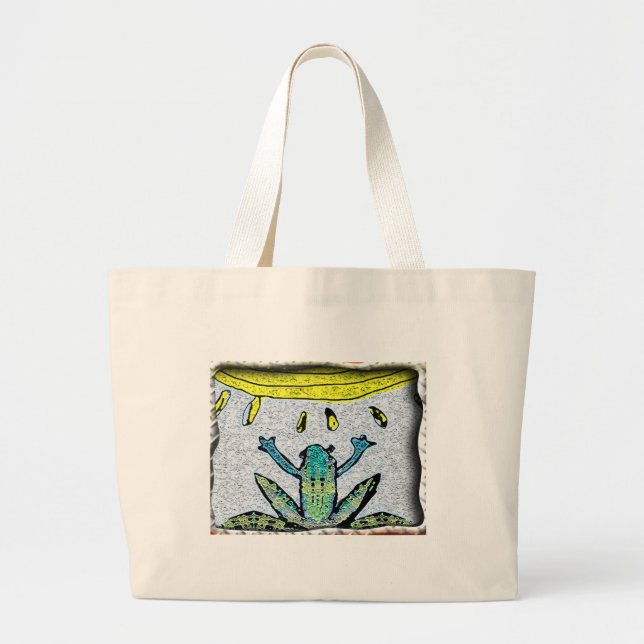 Bolsa Tote Grande sol do sapo (Frente)