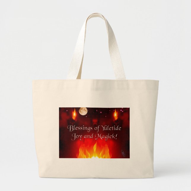 Bolsa Tote Grande Solstício Noite 2 (Frente)