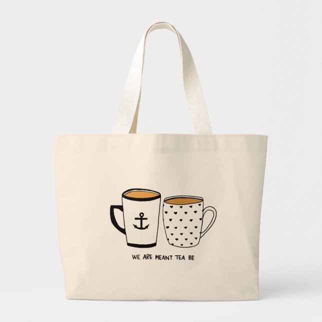 Bolsa Tote Grande Somos Sapatinhos (Frente)