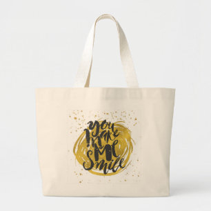 Bolsa Tote Grande Sorriso