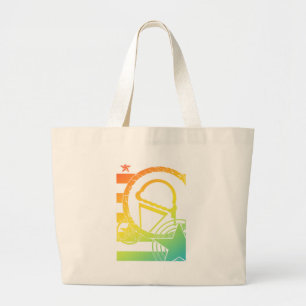 Bolsa Tote Grande sorvete perfurado