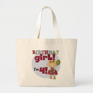 Bolsa Tote Grande Sou 4 t-shirts e presentes