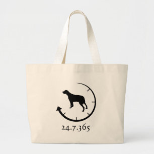 Bolsa Tote Grande Spaniel de Brittany