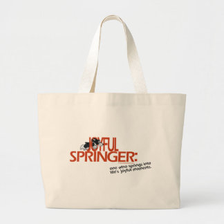 Bolsa Tote Grande Springer alegre definido