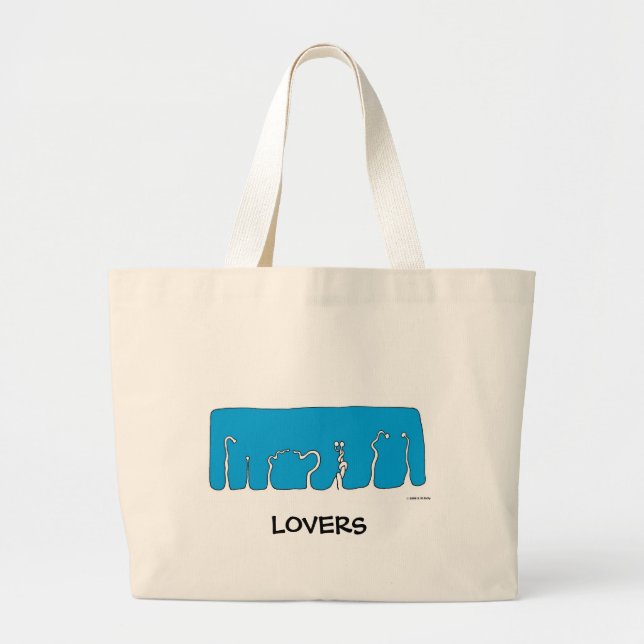 Bolsa Tote Grande Sprouts02_coppyright, LOVERS (Frente)