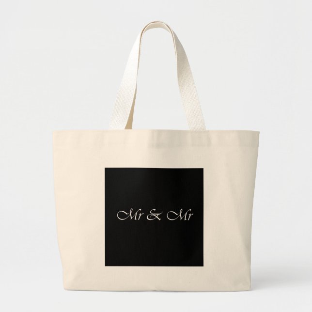 Bolsa Tote Grande Sr. & Sr. (Frente)