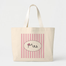 Bolsa Tote Grande Sra. (Sr. e Sra.) Tote Bag