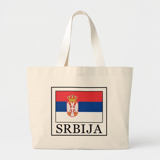 Bolsa Tote Grande Srbija (Frente)