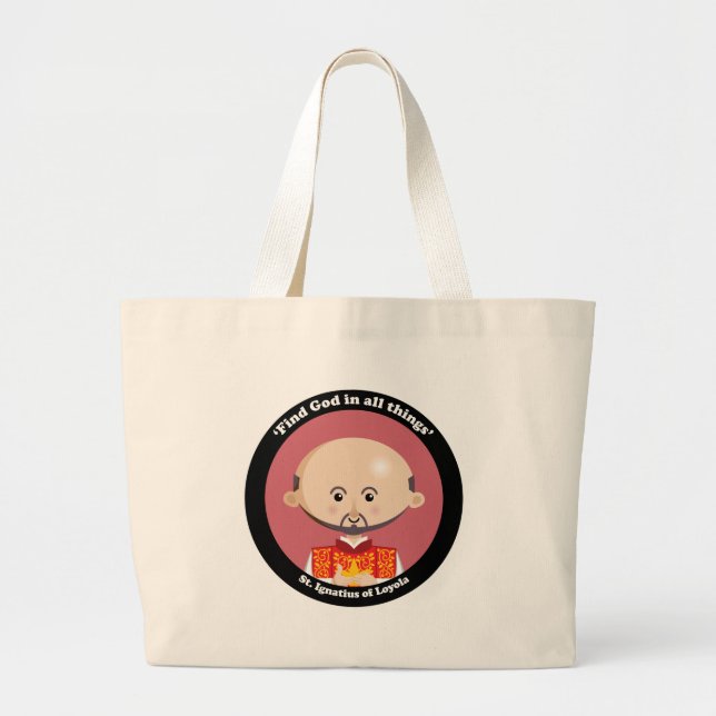 Bolsa Tote Grande St Ignatius de Loyola (Frente)