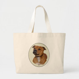 Bolsa Tote Grande Staffordshire Bull Terrier Gifts