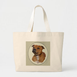 Bolsa Tote Grande Staffordshire Bull Terrier Gifts