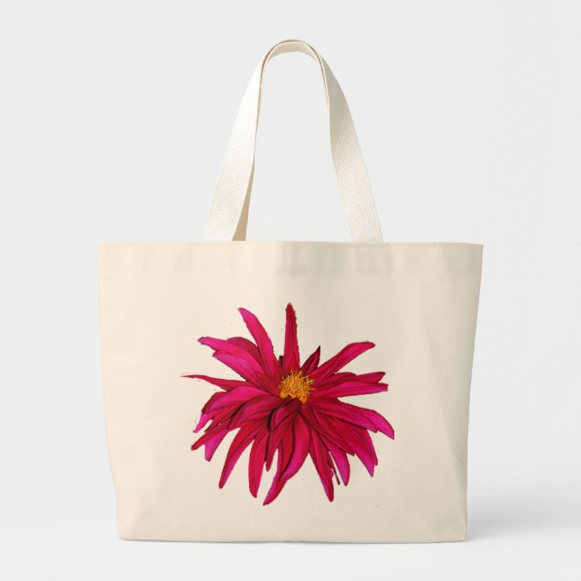 Bolsa Tote Grande Stargazer Dahlia (Frente)