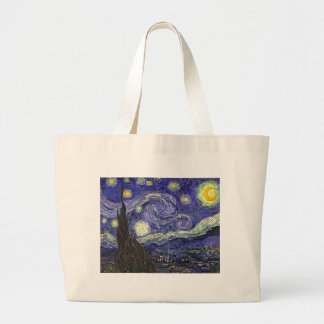 Bolsa Tote Grande Starry Night, Vincent Van Gogh.