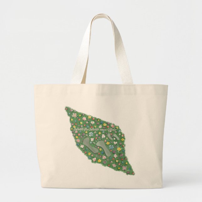 Bolsa Tote Grande Stoffbeutel Tasche Shopper (Frente)