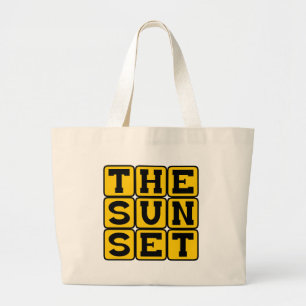 Bolsa Tote Grande Sunset, distrito de São Francisco