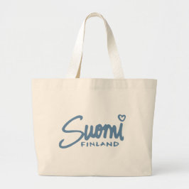 Bolsa Tote Grande Suomi Finlandia 4