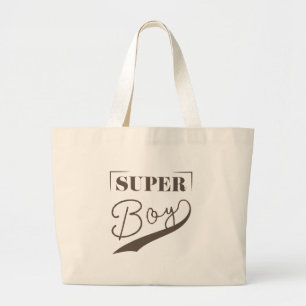 Bolsa Tote Grande Super Boy