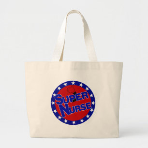 BOLSA TOTE GRANDE SUPER NURSE THUMBS UP - ENCORAJAMENTO