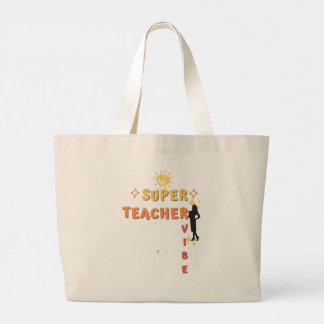 Bolsa Tote Grande Super Professor Vibe