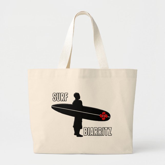 Bolsa Tote Grande Surfeur Biarritz Basco (Frente)