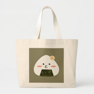 Bolsa Tote Grande Sushi de Onigiri