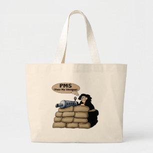 Bolsa Tote Grande T-shirt e presentes de PMS para ela